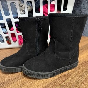Black Suede- Cat & Jack Boots